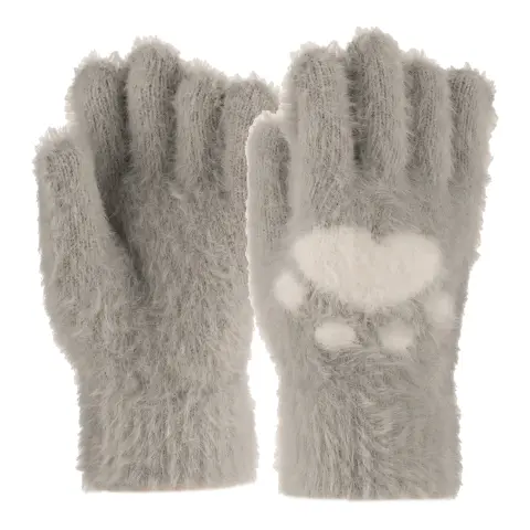 Kitti K26260-10 (5-8) Yaş Kız Çocuk Örme Eldiven 6'lı