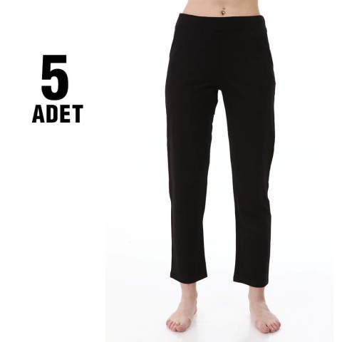 Sahra Ten 159 Kompak Cepli Bayan Eşofman Alt 5'li