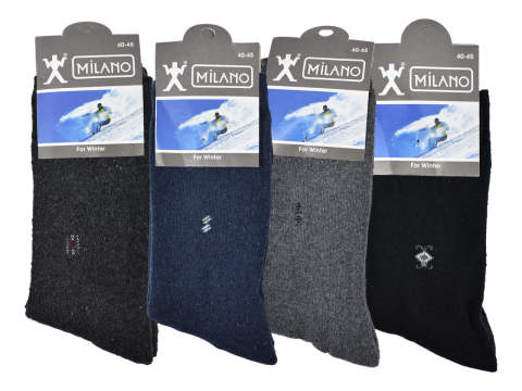 Milano Erkek Havlu Kışlık Çorap 12'li