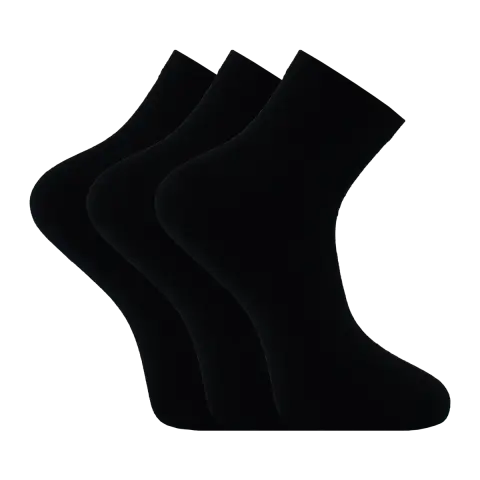 Vakre 9106 (40-44 NO) Dikişsiz Erkek Bambu Yarım Konç Çorap 12'li