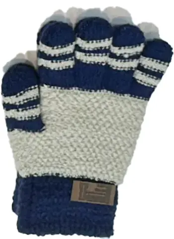 Kitti P-K25230-08 (4-8) Yaş Erkek Çocuk Örme Eldiven 6'lı