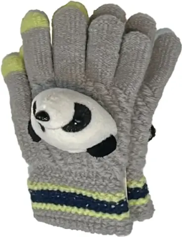 Kitti P-K25230-05 (4-8) Yaş Erkek Çocuk Örme Eldiven 6'lı