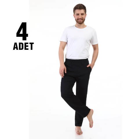 Sahra Ten 155 Kompak Battal Erkek Eşofman 4'lü