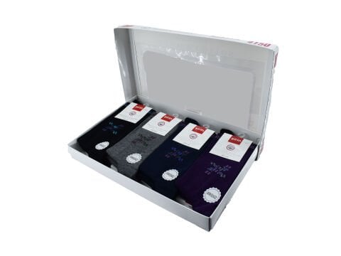 Şirin 4150-102 (36-40) Dikişsiz Bayan Penye Çorap 12'li