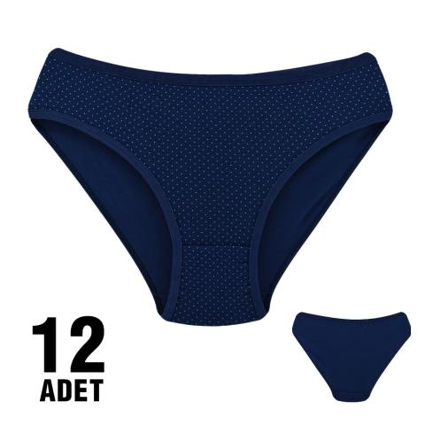 Dondeza 101-108 Desenli Bayan Bikini 12'li