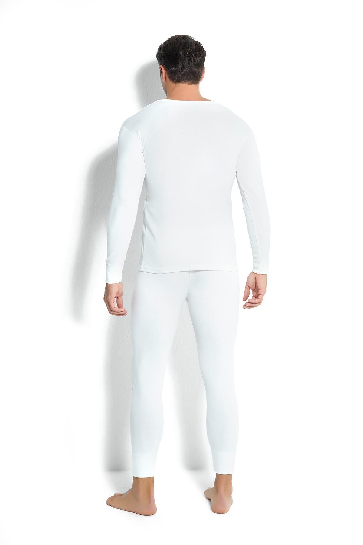 Jiber 160 Erkek %100 Termal Üst EKRU - M