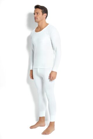 Jiber 160 Erkek %100 Termal Üst EKRU - L