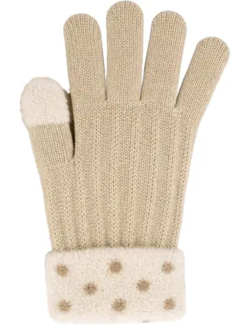Kitti P-K26220-03 (3-6) Yaş Kız Örme Eldiven 6'lı