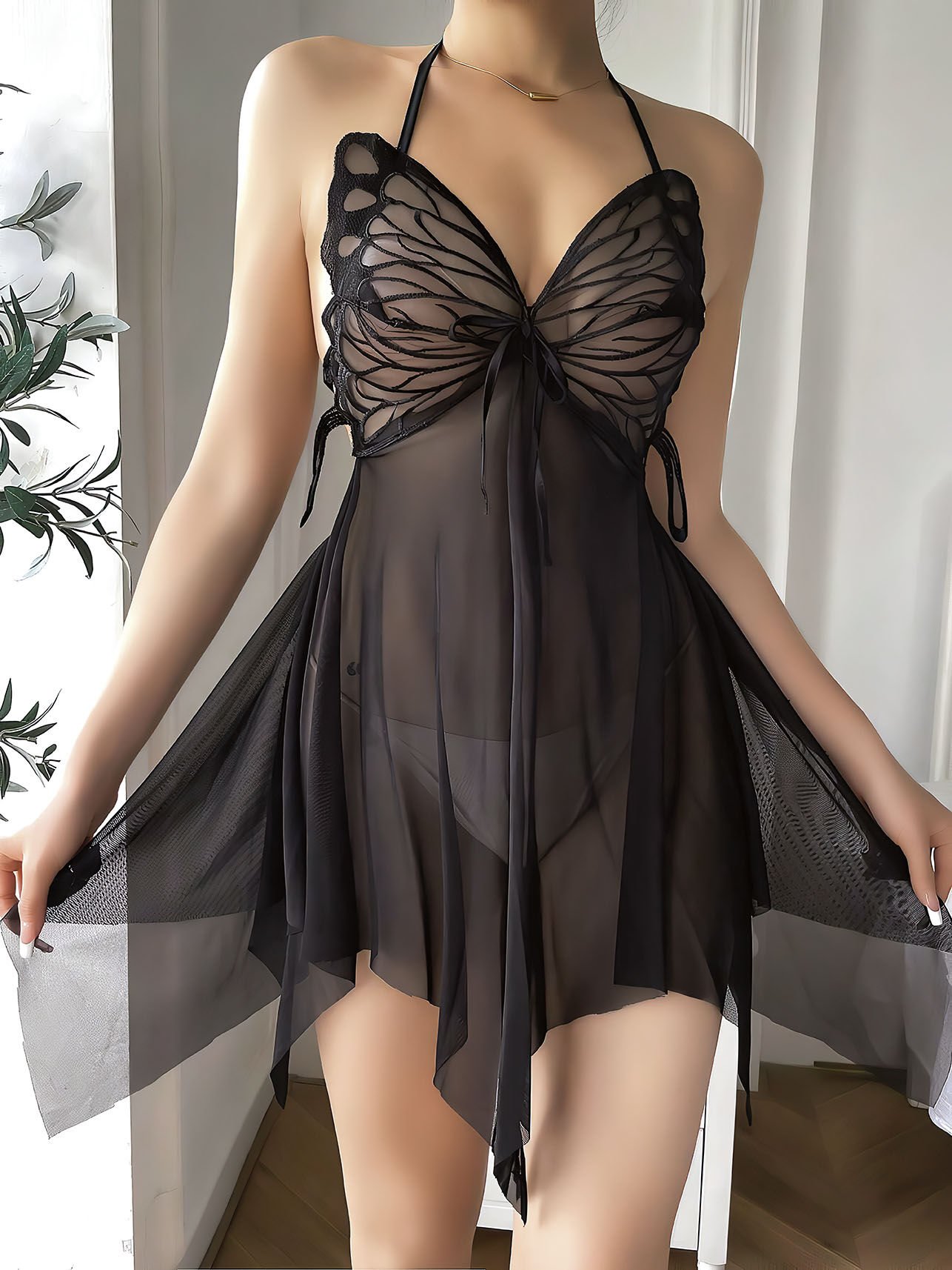 NIGHTLIGHT 3752 Erotik Gecelik (S-M-L-XL)