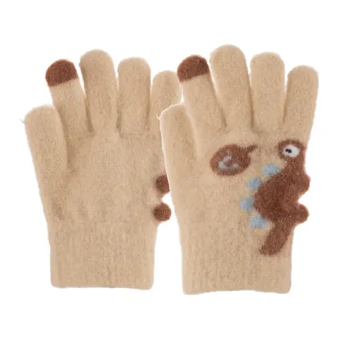 Kitti K26250-04 (1-4) Yaş Kız Örme Eldiven 6'lı