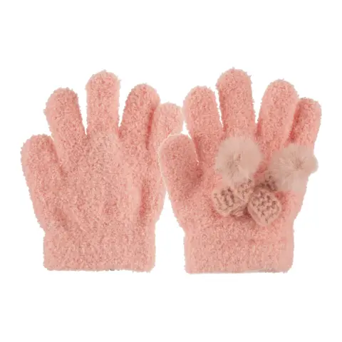 Kitti K26250-03 (1-4) Yaş Kız Örme Eldiven 6'lı