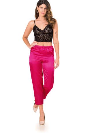 Moongirl 308 Bayan Saten Pijama Takım