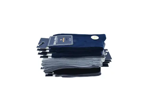 Bolero E-40-1 (41-45 NO) Premium Erkek Modal Çorap 12'li