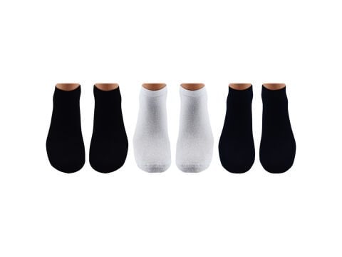 Gülsa (36-40) Dikişsiz Bayan Bambu Patik 12'li