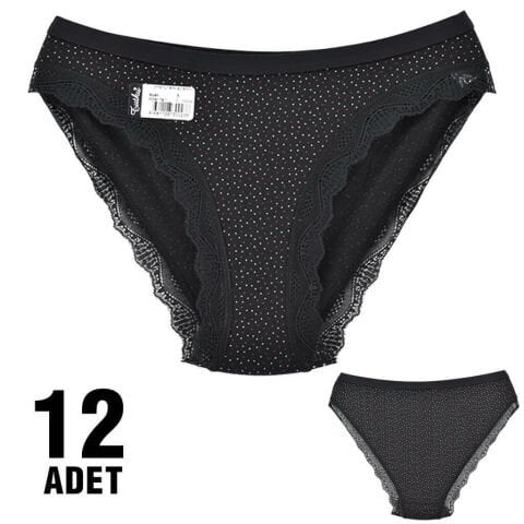 Tutku 0773 Işıl Bayan Bikini 12'li KIRMIZI - M