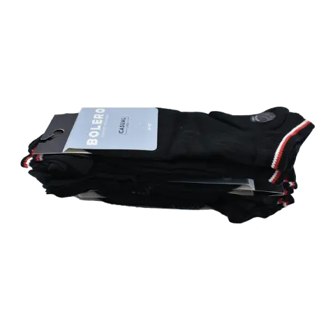 Bolero E-20-2 (41-45 NO) Dikişsiz Erkek Penye Patik Çorap 12'li