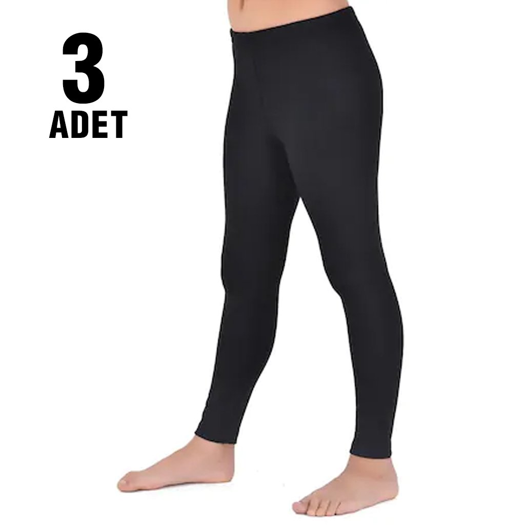 Hilal Yıldız Kışlık Kız Erkek Tayt Bebe Boy 3-4 Yaş 3'lü