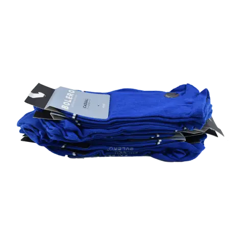 Bolero E-20-1 (41-45 NO) Dikişsiz Erkek Penye Patik Çorap 12'li