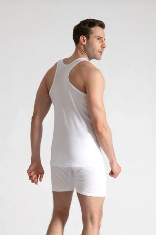 Seher Erkek Ribana Spor Rambo Atlet BEYAZ - XL