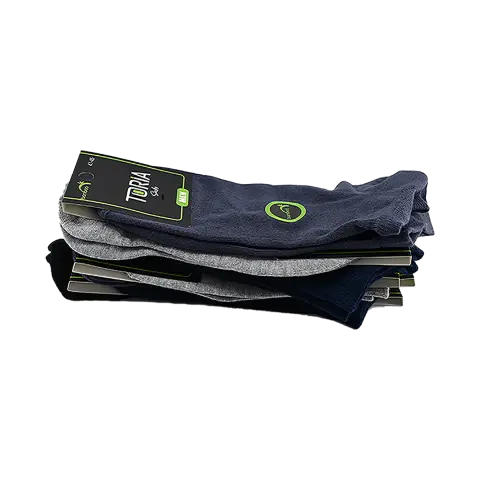 Toria E16 (41-45) Erkek Bambu Patik Çorap 12'li