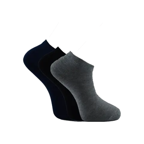 Toria E16 (41-45) Erkek Bambu Patik Çorap 12'li