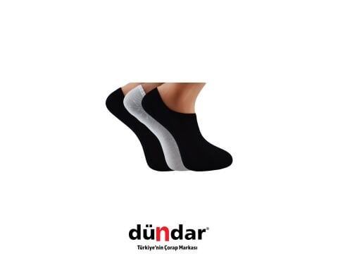 Dündar 6876 (36-40) Dikişsiz Yıkamalı Kokulu Bayan Modal Sneaker12'li