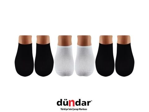 Dündar 6876 (36-40) Dikişsiz Yıkamalı Kokulu Bayan Modal Sneaker12'li