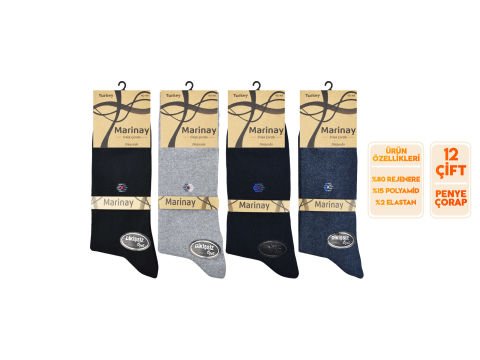 Staray 0111-6 Kutulu Erkek Penye Soket 12'li