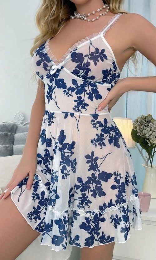 NIGHTLIGHT 3688 Erotik Gecelik K.K (S-M-L-XL)