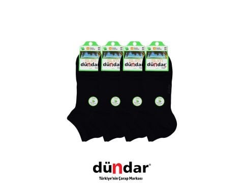 Dündar 4612 (40-44) Dikişsiz Yıkamalı Kokulu Erkek Summer Bambu Patik 12'li