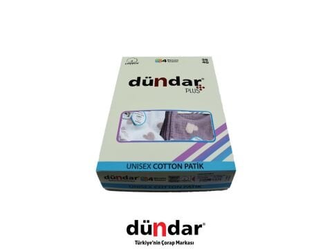 Dündar 4308-19 (36-40) Dikişsiz Yıkamalı Kokulu Bayan Penye Patik Çorap 12'li