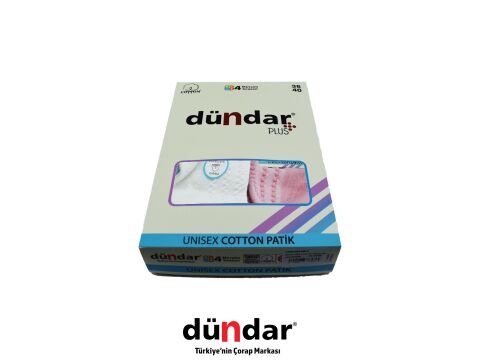 Dündar 4308-15 (36-40) Dikişsiz Yıkamalı Kokulu Bayan Penye Patik Çorap 12'li