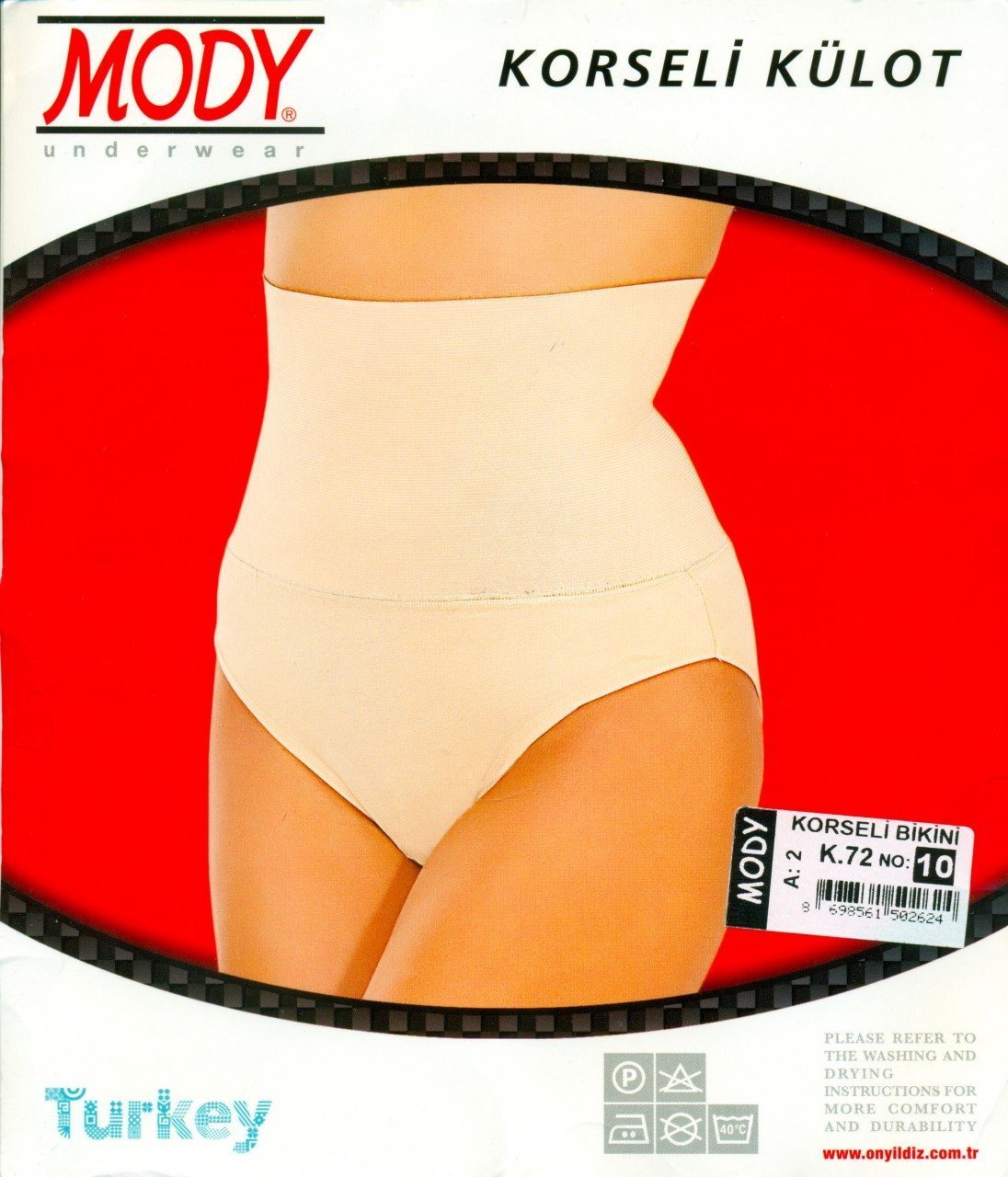 Mody Bayan Korseli Külot 