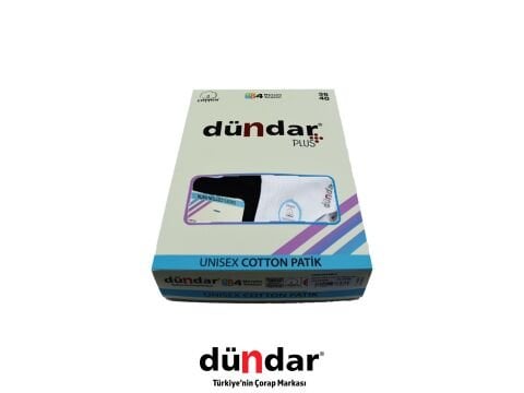 Dündar 4308-17 (36-40) Dikişsiz Yıkamalı Kokulu Bayan Penye Patik Çorap 12'li