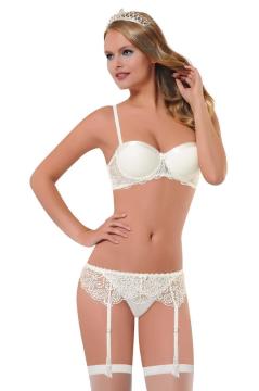 Nbb 4526 Güpürlü Yarım Destekli Jartiyer Takım