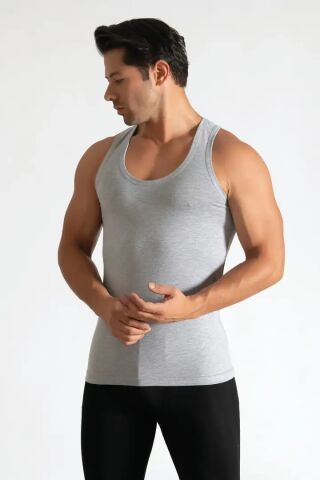 Tutku Elit 1201 Modal Elestan Erkek Atlet GRİ - L