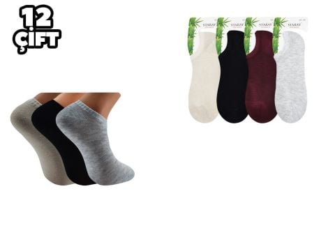 Staray 0616 Bambu Erkek Sneakers 12'li