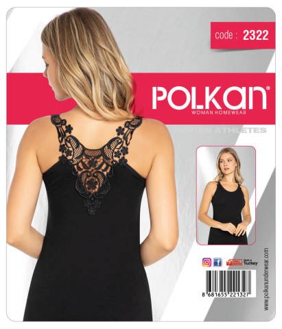 Polkan 2322 Güpürlü Bayan Atlet