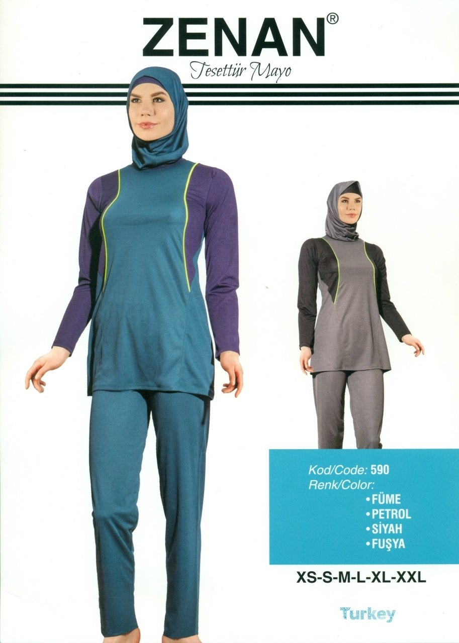 ZENAN 590 BAYAN UZUN KOL TESETTÜR MAYO