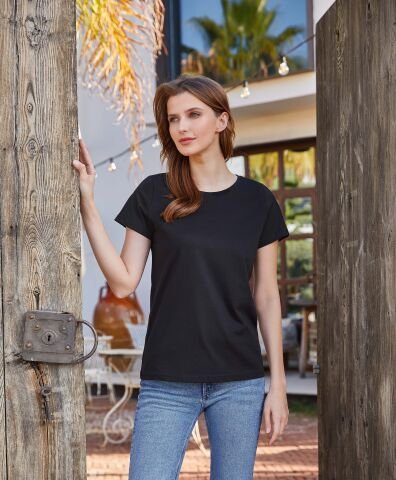 Berrak 8133 Yarım Kollu Bayan Atlet Tshirt SİYAH - L