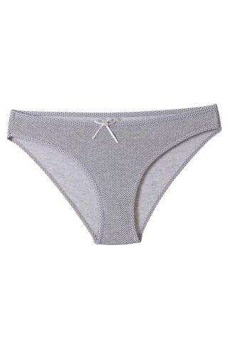 Tutku 0728 Küçük Puantiyeli Bayan Bikini 12'li