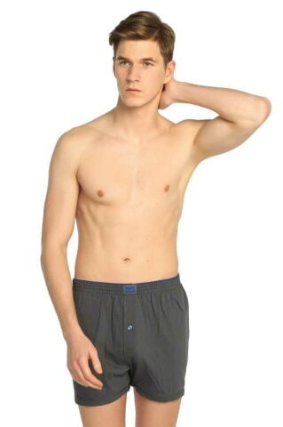 Tutku Erkek Penye Boxer BEYAZ - XXL