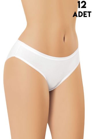 Kota 5113 Modal Bayan Bikini (M-L-XL) 12'li BEYAZ - XL