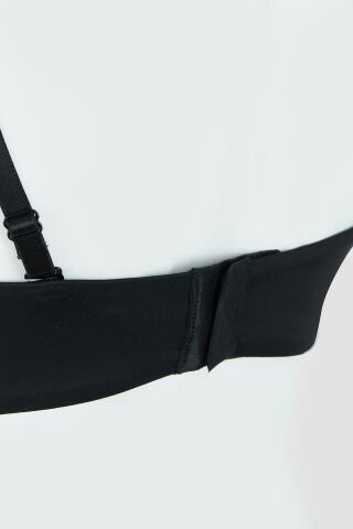 Nbb 30022 C Cup Toparlayıcı Straplez Bayan Sütyen SİYAH - 90