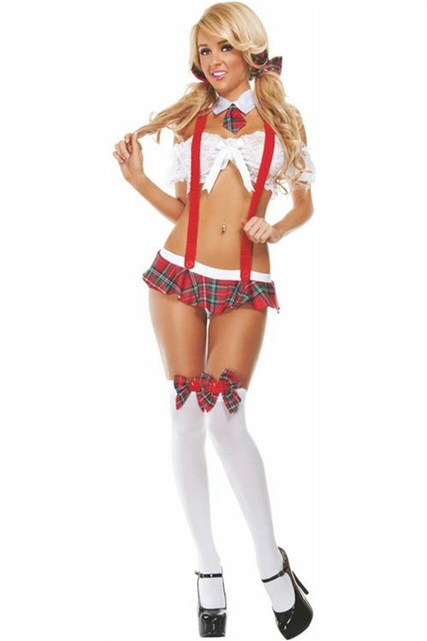 NIGHTLIGHT 3005 Erotik Öğrenci Kostümü (S-M-L-XL)