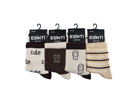 Esinti 124 Bayan Kolej Çorap 12'li