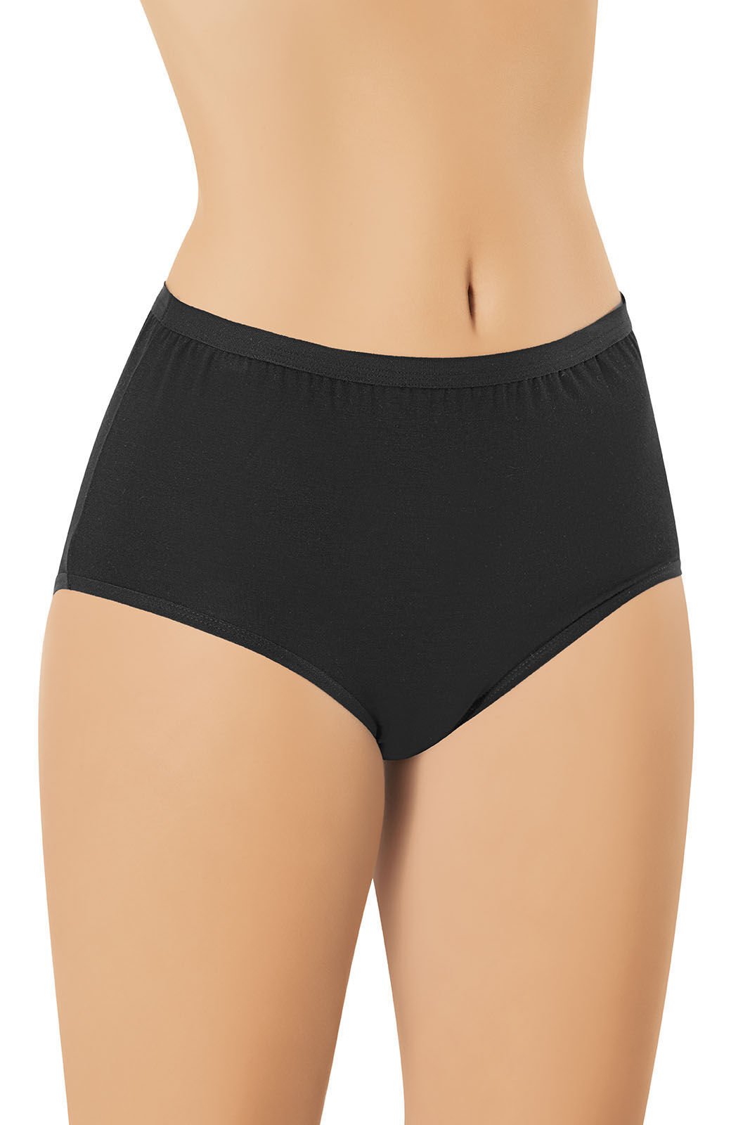 Kota 5111 (L-XL-2XL-3XL) Bambu Bayan Külot 12'li 2XL - SİYAH