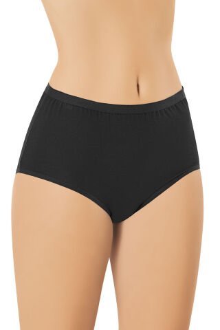 Kota 5111 (L-XL-2XL-3XL) Bambu Bayan Külot 12'li 2XL - SİYAH