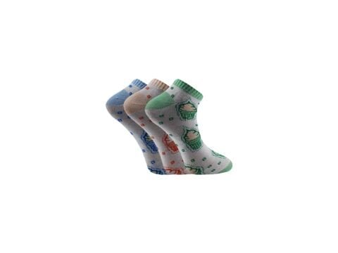 Vakre 9328-18 (36-40) Bayan Penye Patik Çorap 12'li