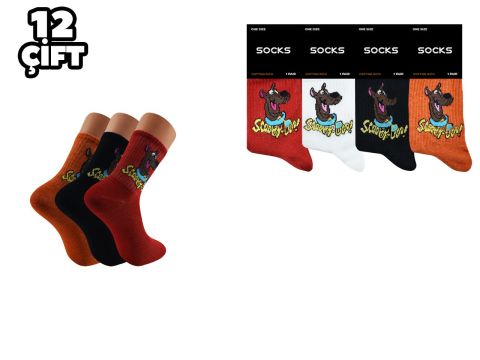 Esinti 62 Bayan Kolej Çorap 12'li